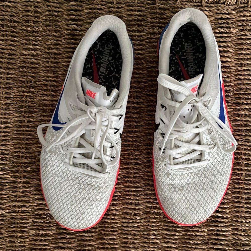Nike Metcons Crimson/White/Blue